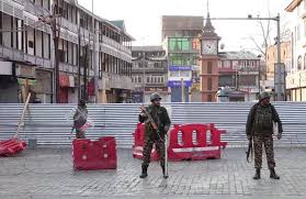 Strict curbs in place in Kashmir valley