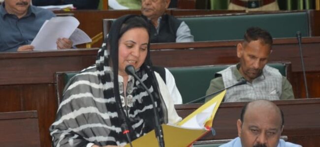 Govt endeavouring to boost J&K’s educational ecosystem: Sakeena Itoo