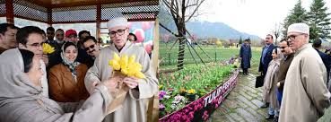 CM inaugurates Tulip Festival–2026 in Srinagar