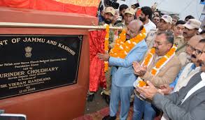 Dy CM lays foundation stone for slab over Nallah, Bathindi