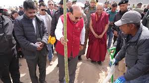 First cold desert riverbank restoration project launched along Indus in Ladakh First cold desert riverbank restoration project launched along Indus in Ladakh