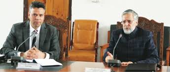 MP Mian Altaf Ahmad chairs DISHA Meeting at Anantnag MP Mian Altaf Ahmad chairs DISHA Meeting at Anantnag