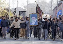 Killing of Ayatollah Ali Khamenei :  Peaceful protests held at various locations in Kashmir