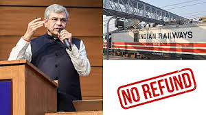 No refund for rail cancellation up to 8 hours before departure: Minister