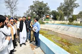 Rana inspects desilting of canals; emphasizes timely completion, community involvement Rana inspects desilting of canals; emphasizes timely completion, community involvement