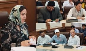Sakeena Itoo reviews performance, functioning of JKMSCL Sakeena Itoo reviews performance, functioning of JKMSCL