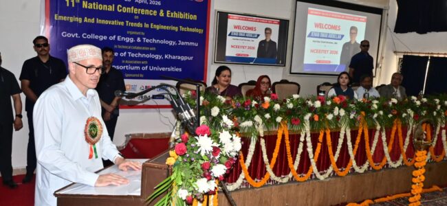 CM inaugurates conference on emerging technologies in Engineering at GCET Jammu