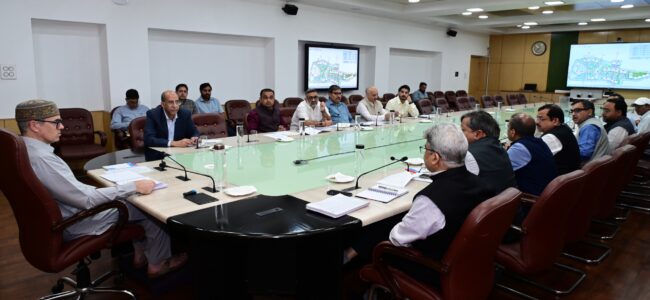 CM Omar Abdullah reviews progress of construction of High Court complexes in J&K