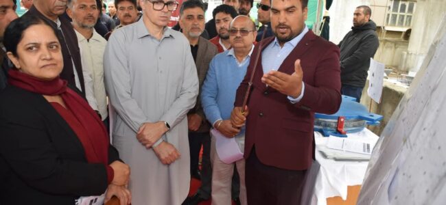 CM reviews progress of Lala Ded Hospital extension block in Srinagar