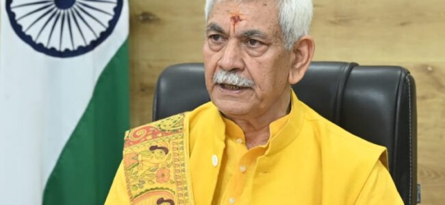 Ops Sindoor: Lt Guv praises armed forces for resolve and extraordinary courage