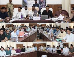 Rana reviews development works at Bhaderwah Rana reviews development works at Bhaderwah
