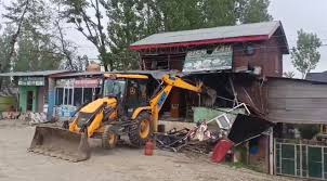 Admin goes tough on NDPS Act violators, demolishes illegal properties