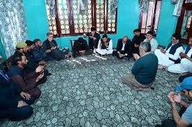 CM Omar visits family of 2 brothers who drowned in Jhelum River