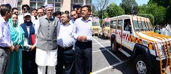 JKSPDC CSR initiative: CM flags off ambulances, healthcare equipment JKSPDC CSR initiative: CM flags off ambulances, healthcare equipment