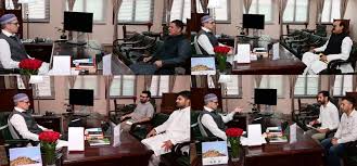 Legislators, deputations call on CM Omar