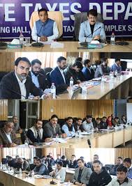 Comm State Taxes chairs review meeting of Kashmir Division Comm State Taxes chairs review meeting of Kashmir Division
