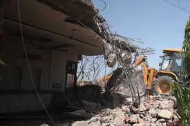 Houses of two drug peddlers demolished in Jammu