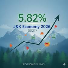 India at 7.4%, J&K Growth Steady at 5.82%: Economic Survey 2025–26