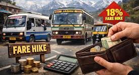Commercial passenger vehicle fares hiked by 18 percent