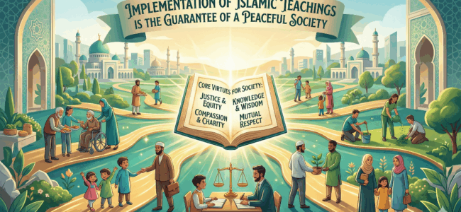How Islamic Teachings Can Build a Peaceful Society