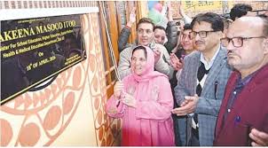 Sakeena Itoo lays foundation stones for key development projects in Kulgam Sakeena Itoo lays foundation stones for key development projects in Kulgam