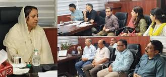 Sakeena Itoo reviews implementation of key academic, student welfare initiatives of DSEJ Sakeena Itoo reviews implementation of key academic, student welfare initiatives of DSEJ