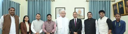 Parliamentary Standing Committee, other delegations call on Lt Guv