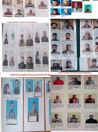 Lists of drug peddlers, photographs displayed at police stations in Shopian Lists of drug peddlers, photographs displayed at police stations in Shopian
