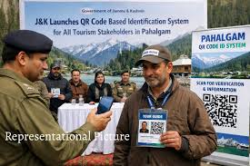 Govt launches QR code-based identification system for tourism stakeholders in Pahalgam