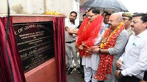 Rana lays foundation for Tawi embankment works; hails river as Jammu’s pride