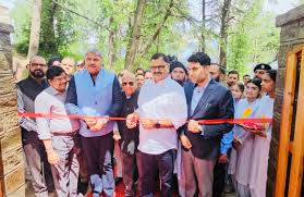 Rana inaugurates City Forest Park at Batote Rana inaugurates City Forest Park at Batote