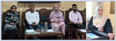 GDC Ganderbal conducts PRC-cum-Special Lecture under FYUGP-NEP 2020