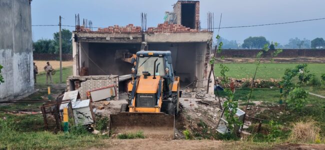 JDA carried out demolition drive along Ring Road