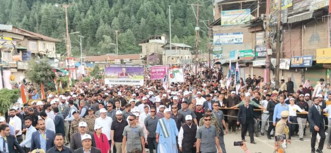 Lieutenant Governor Joins Nasha-Mukt J&K Campaign in Pulwama