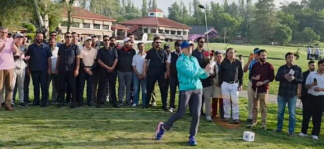 Kashmir’s world-class golf courses have the potential to boost tourism: Omar