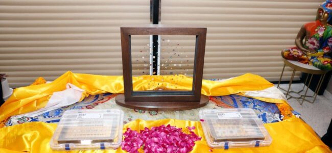 Piprahwa relics of Buddha accorded emotional farewell in Leh after 14-day exposition