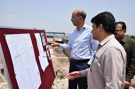 Advisor to Chief Minister reviews New Assembly Complex construction