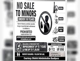 Bandipora admin bans sale of tobacco near schools