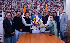 Srinagar MLAs call on CM Omar Abdullah Srinagar MLAs call on CM Omar Abdullah