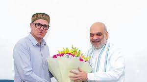 CM Omar meets Union Home Minister Amit Shah