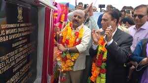 Dy CM tours Handwara, inaugurates long-waited Drugmulla- Hatmulla Bridge project