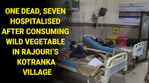 One dead, seven hospitalised after consuming wild vegetable in Rajouri