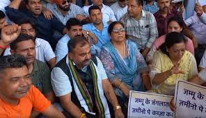 Protest erupts in Jammu against encroachment of forest, state lands