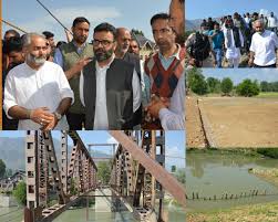 MP Aga Syed Ruhullah Mehdi visits Sumerbugh, Shalina in Budgam