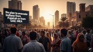 No plan to evacuate Indians from Fujairah or from UAE: MEA