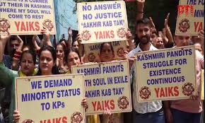 Kashmiri Pandits protest, seek rehabilitation policy, fresh job package