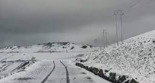 Razdan Pass experiences fresh snowfall Razdan Pass experiences fresh snowfall