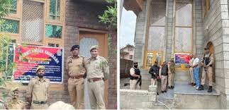 Properties worth over Rs 2 Cr of drug peddlers attached in Srinagar Properties worth over Rs 2 Cr of drug peddlers attached in Srinagar