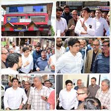 SMC Commissioner conducts on-site inspection of Regal Chowk Shopping Complex SMC Commissioner conducts on-site inspection of Regal Chowk Shopping Complex