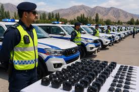 Strengthening road safety :    Traffic Police gets 350 modern vehicles, 685 body cams